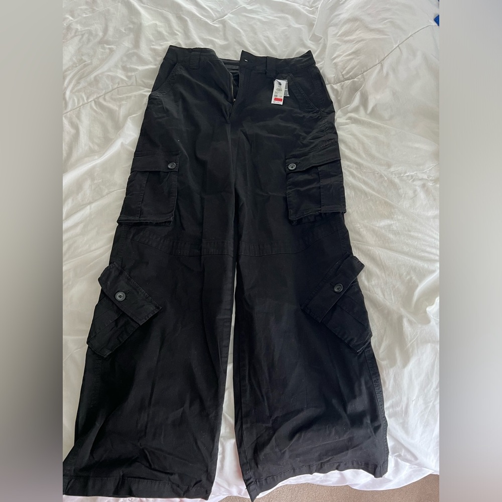 Garage Cargo pants, color: black, size: small